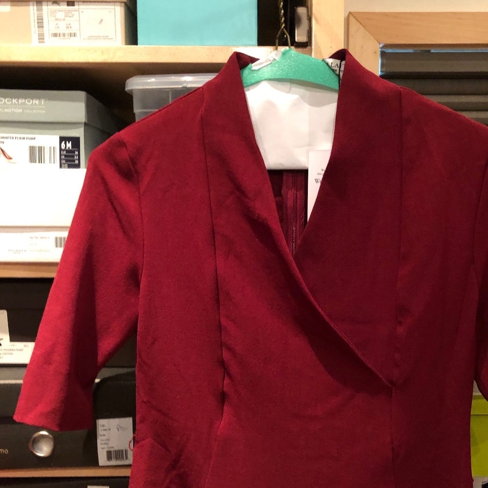 NWT MM La Fleur Maxwell Pomegranate OP